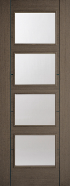 Chocolate Grey Vancouver Glazed 4L - Chocolate Grey - 1981 x 686 (27") x 35mm