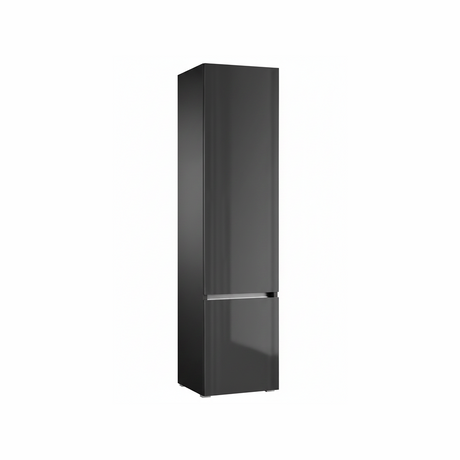Anthracite bathroom storage cabinet with two door design and contemporary finish | Home Centre Direct UK