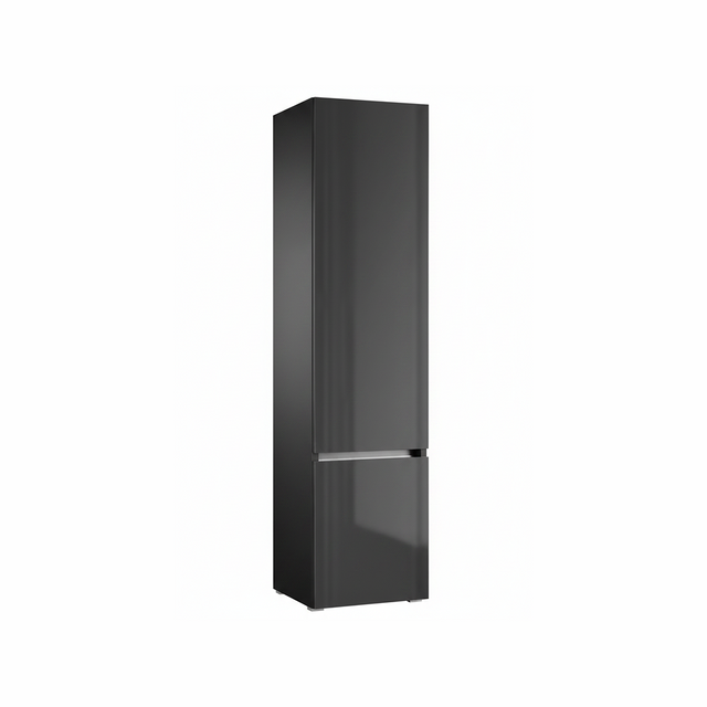Anthracite bathroom storage cabinet with two door design and contemporary finish | Home Centre Direct UK