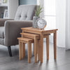 Cleo Nest Of Tables - Light Brown - CLE001