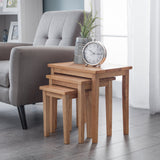 Cleo Nest Of Tables - Light Brown - CLE001