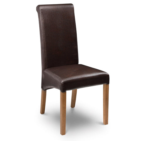 Cuba Dining Chair (Set of 2) - Brown - CUB002