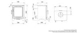 Leaf 5KW  Wood Burning (Eco) -  - 105-761838
