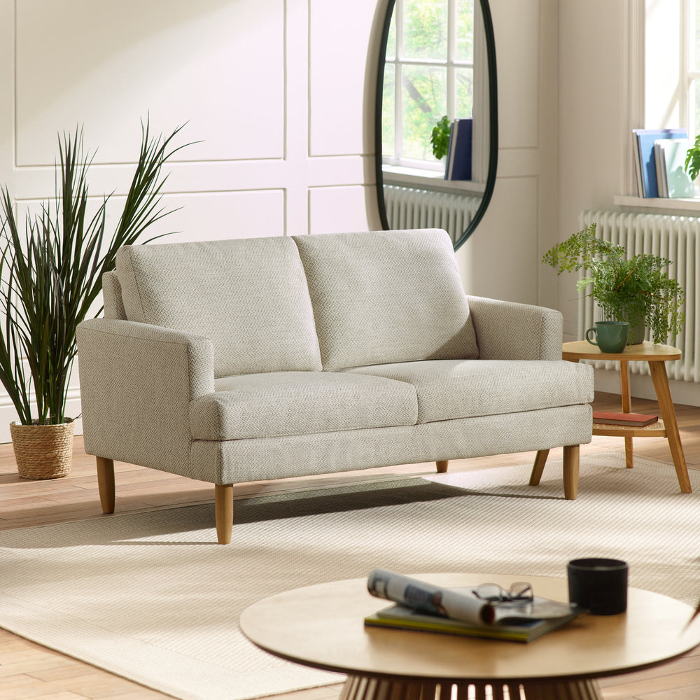 Daisy Compact 2 Seater Sofa - Beige - DAI001