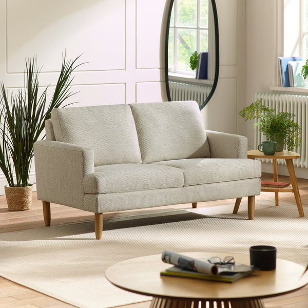 Daisy Compact 2 Seater Sofa - Beige - DAI001