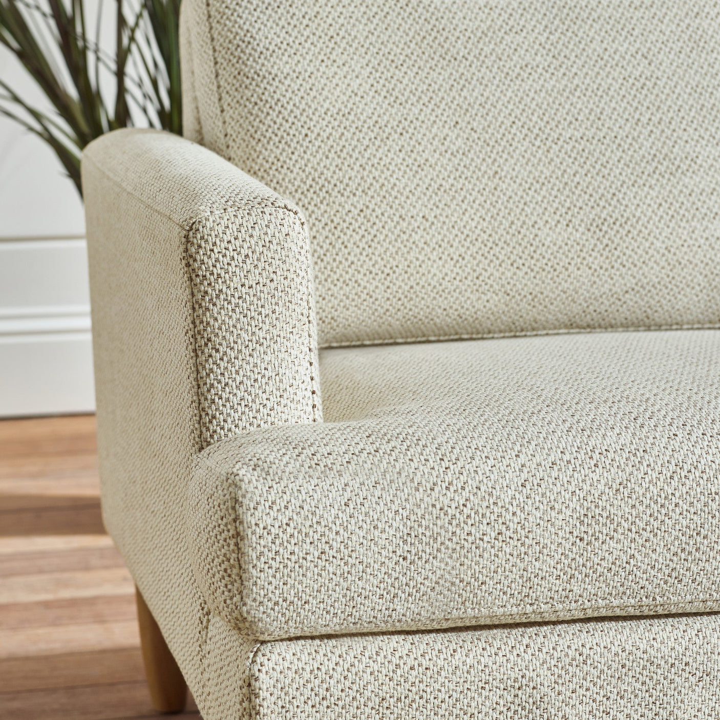 Daisy Compact 2 Seater Sofa - Beige - DAI001