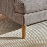 Daisy Compact 2 Seater Sofa - Beige - DAI001