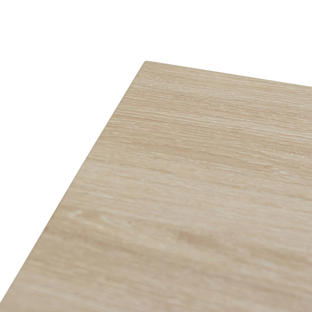 Light Oak 1.6m Extending Dining Table with 0.4m Leaf Insert