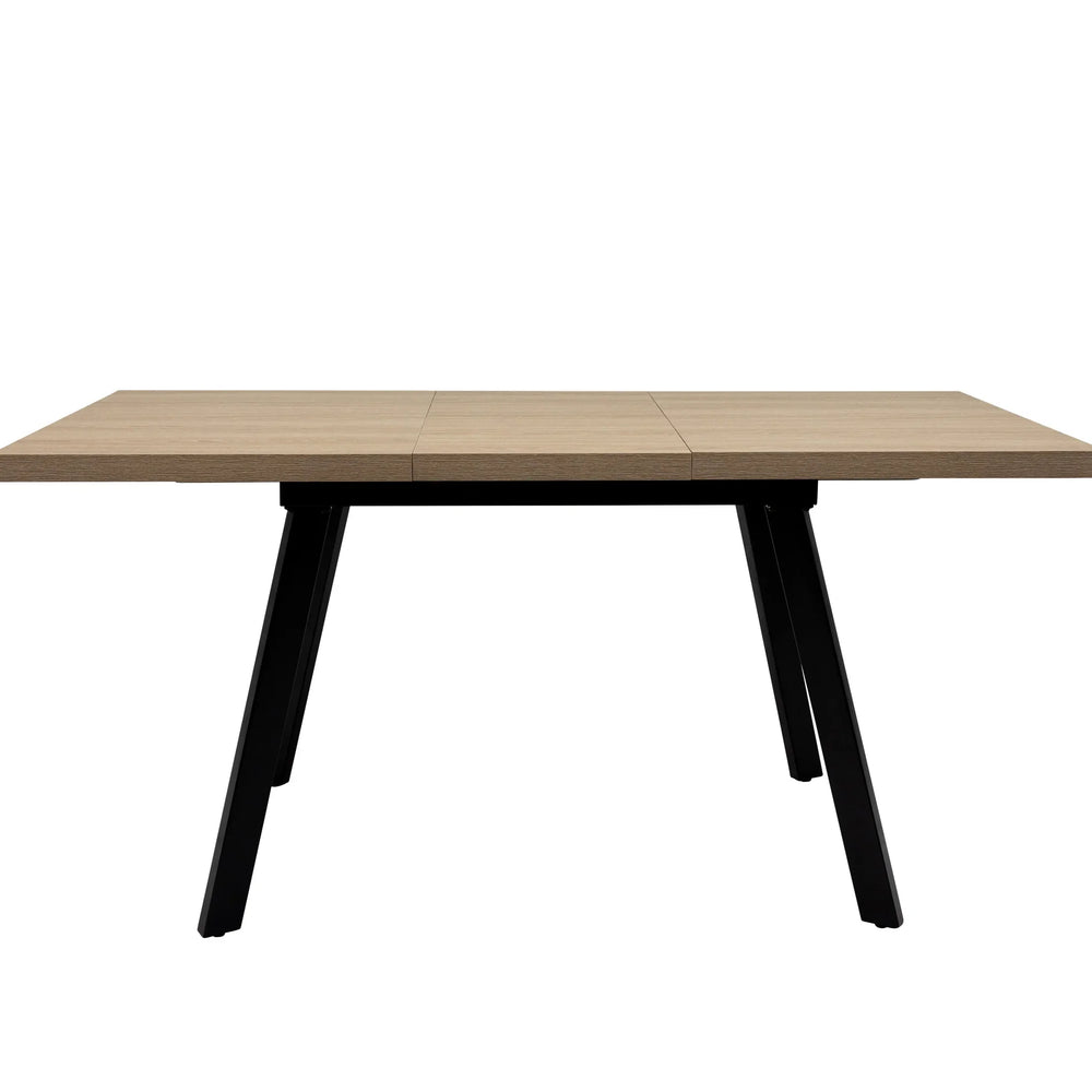 Light Oak 1.2m Extendable Dining Table with 0.4m Leaf Insert