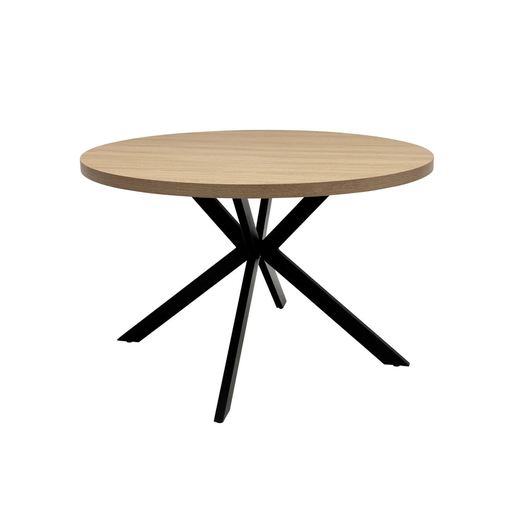 Light Oak 1.2m Round Dining Table - Stylish and Modern Design