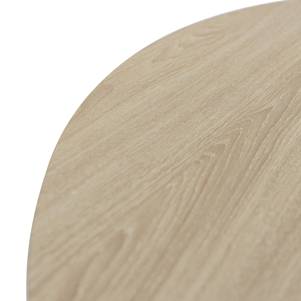 Light Oak 1.2m Round Dining Table - Stylish and Modern Design