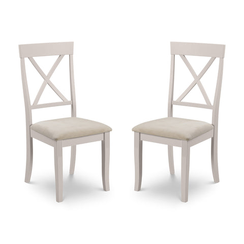 Davenport Dining Chair (Set of 2) - Grey - DAV203