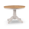 Davenport Round Pedestal Table - Ivory - DAV006