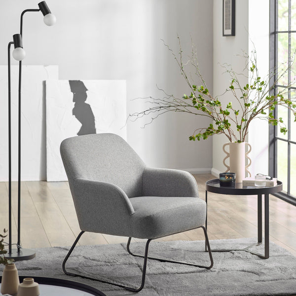 Davos Accent Chair - Grey - DAV301