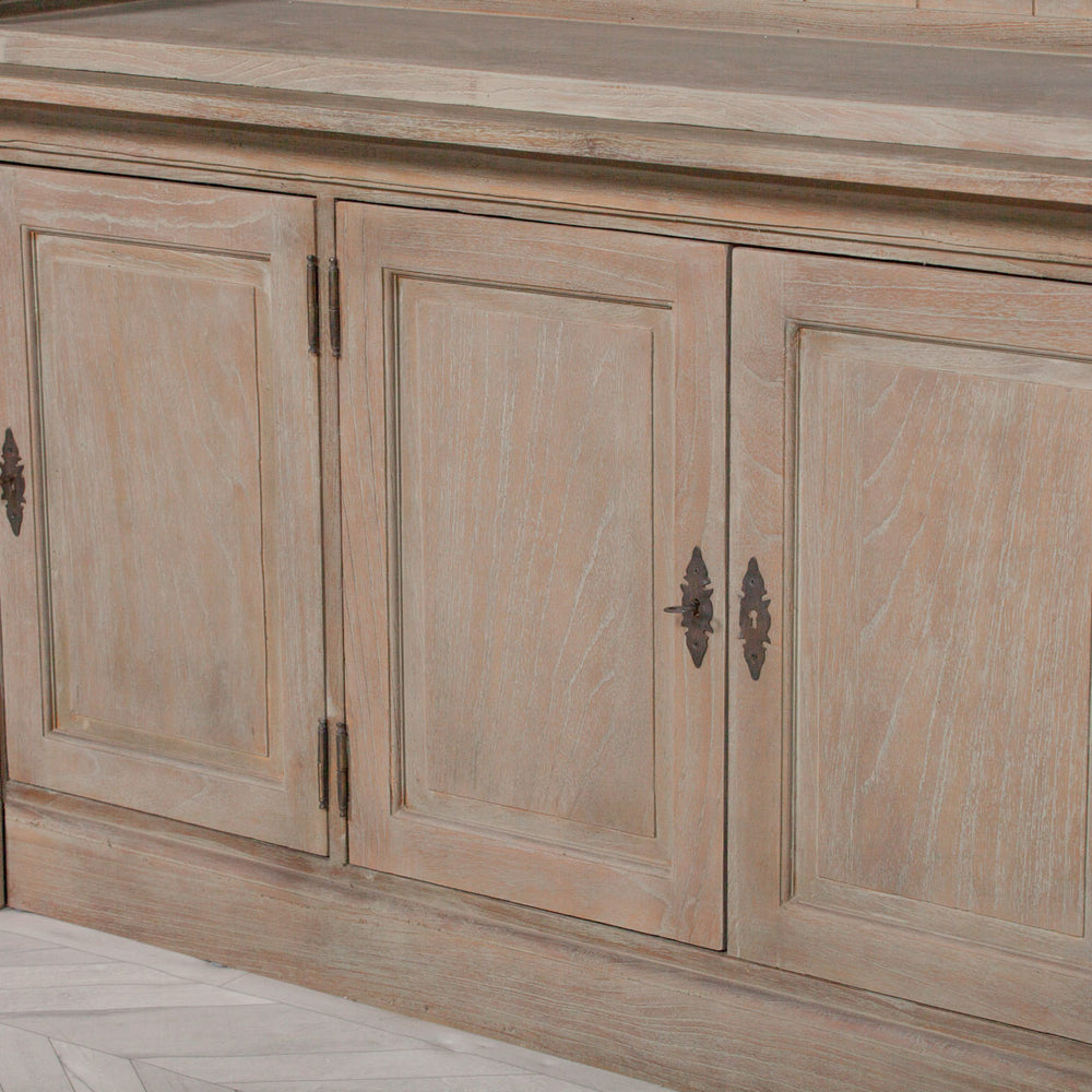 Extra Large Wooden Triple Bookcase