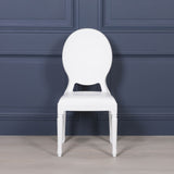White Louis Chair
