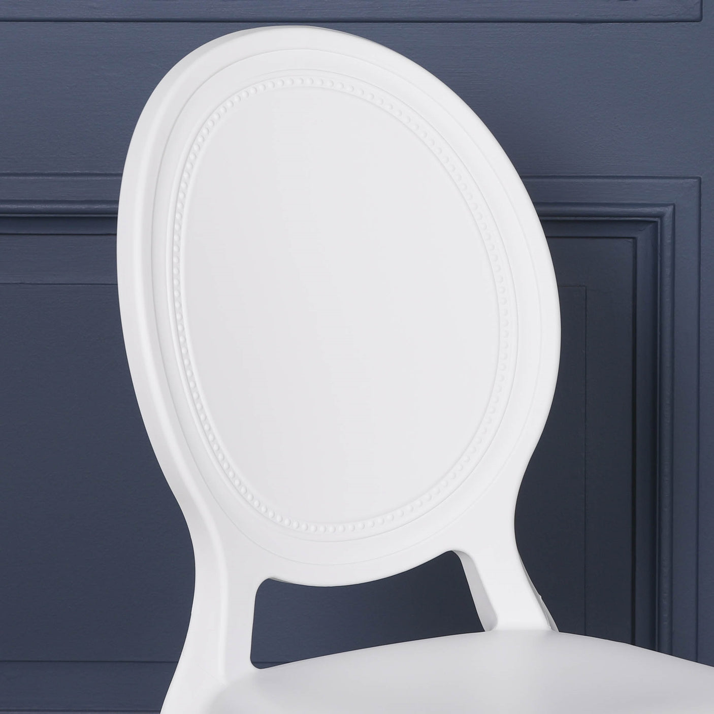 White Louis Chair