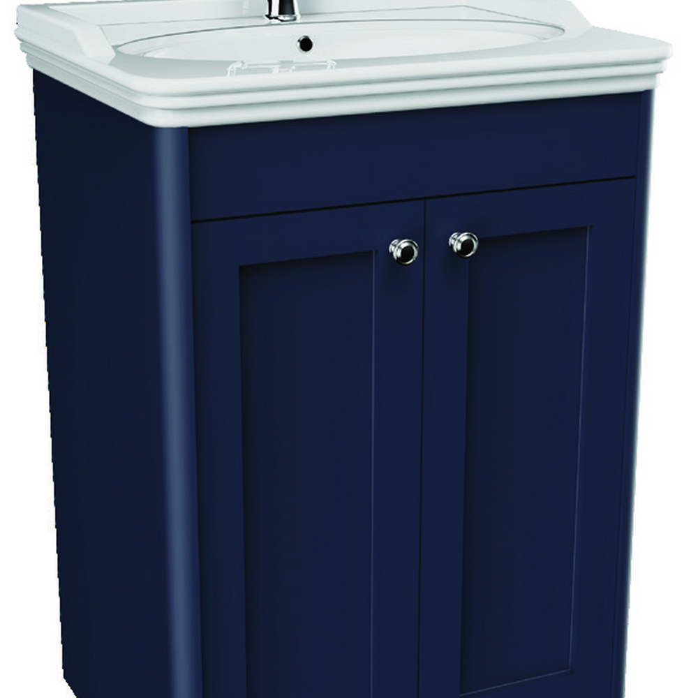 Devon 600mm 2 Door Floor Standing Unit Midnight Blue