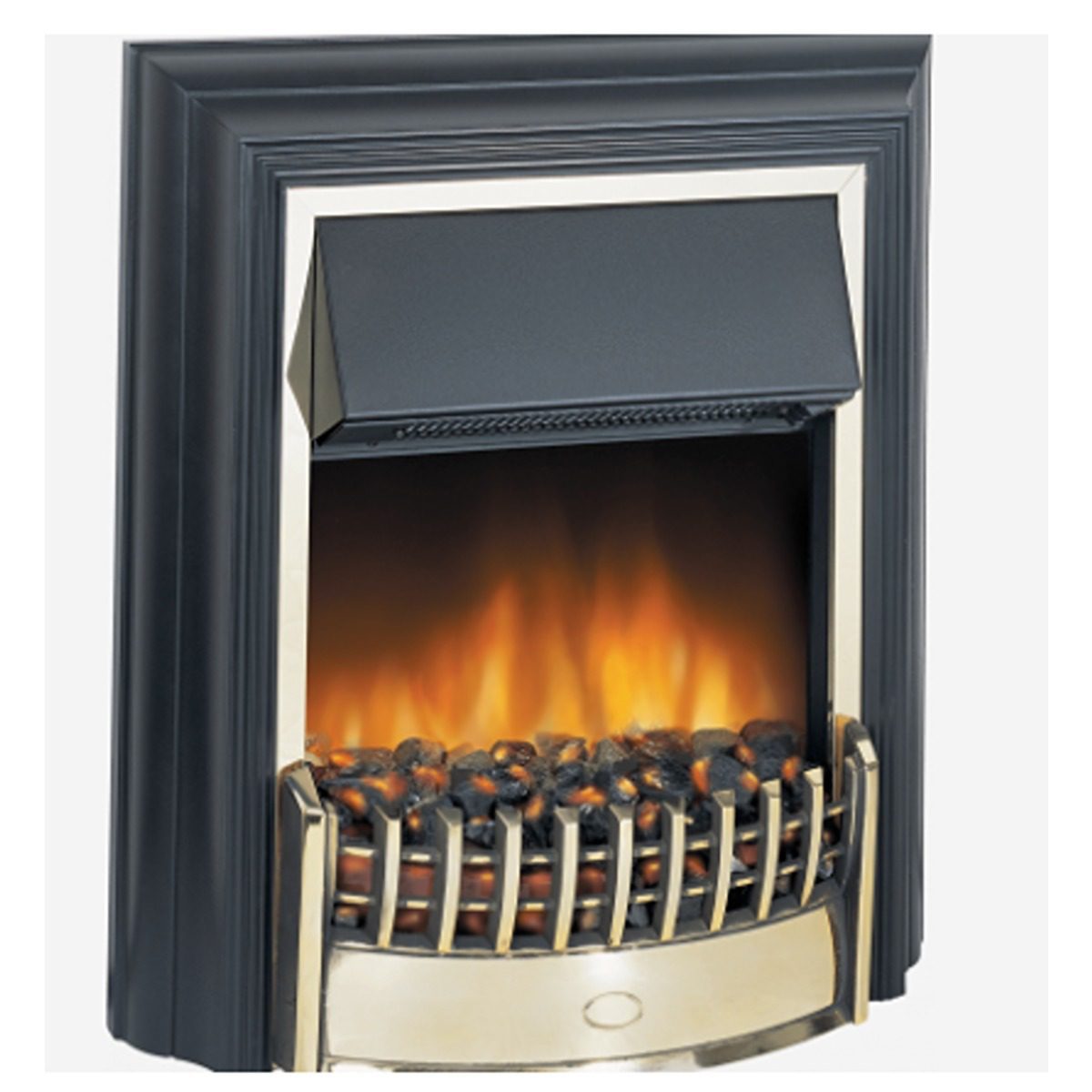 Dimplex Cheriton Brass Electric Inset