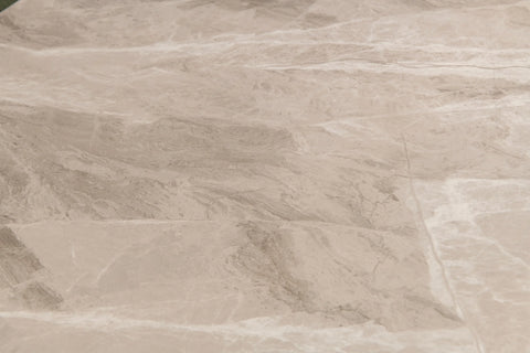 1.4m Marble Grey Dining Table with Black Legs - Stylish Modern Design