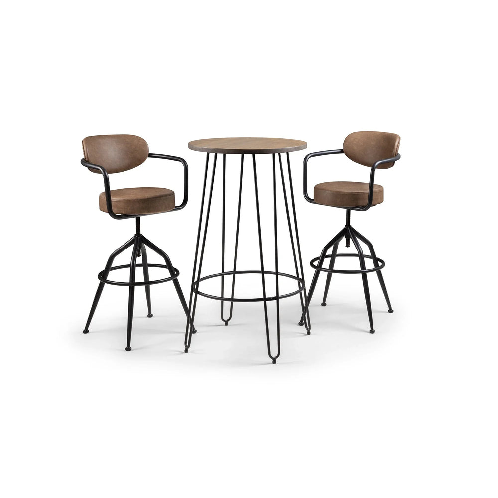 Barbican Barstool - Brown - BAR301