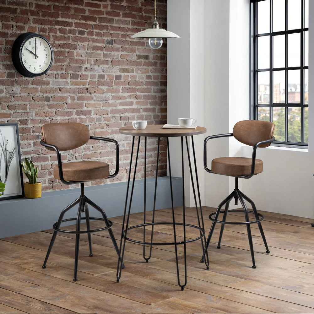 Barbican Barstool - Brown - BAR301