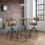 Barbican Barstool - Brown - BAR301