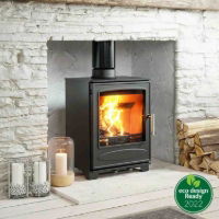Ascot 5kw Matt Black  Multi Fuel (Eco) -  - 105-295291