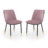 Delaunay Dining Chair (Set of 2) - Blue - DEL012