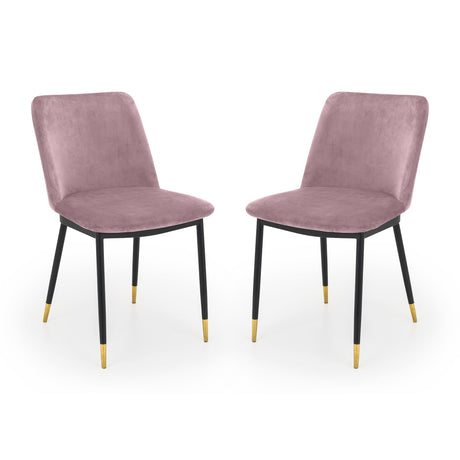 Delaunay Dining Chair (Set of 2) - Blue - DEL012