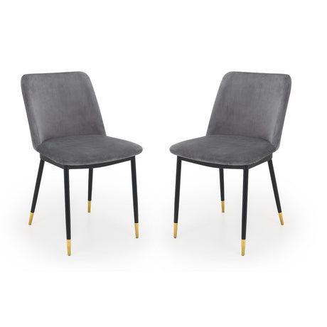 Delaunay Dining Chair (Set of 2) - Blue - DEL012