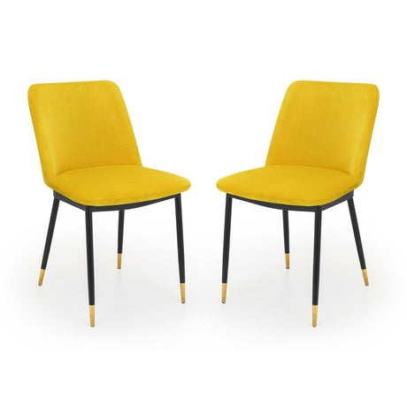 Delaunay Dining Chair (Set of 2) - Blue - DEL012