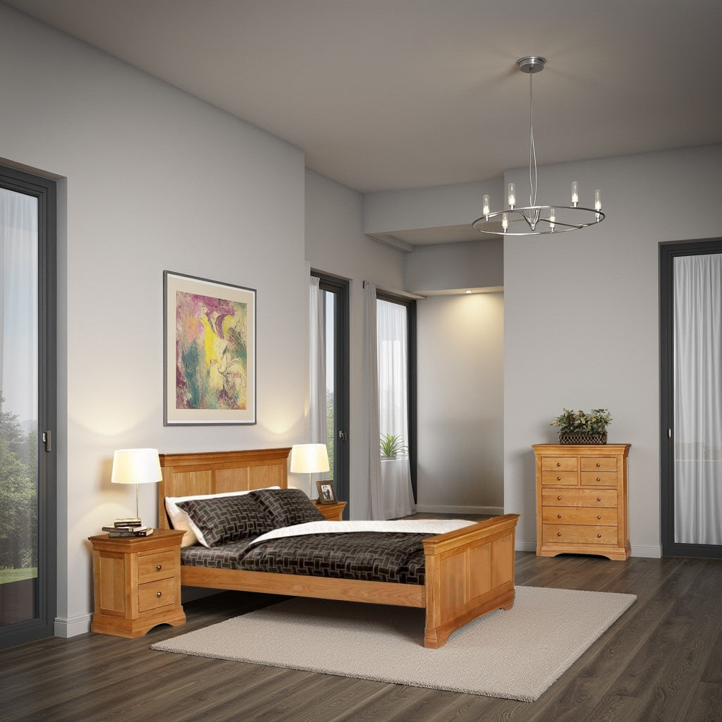 Delta Oak 2 Drawer Locker