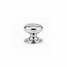 Polished chrome cabinet knob with smooth round design and reflective finish | Home Centre Direct UK