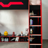 Eagle Gaming Highsleeper - Black and Red - EAG001