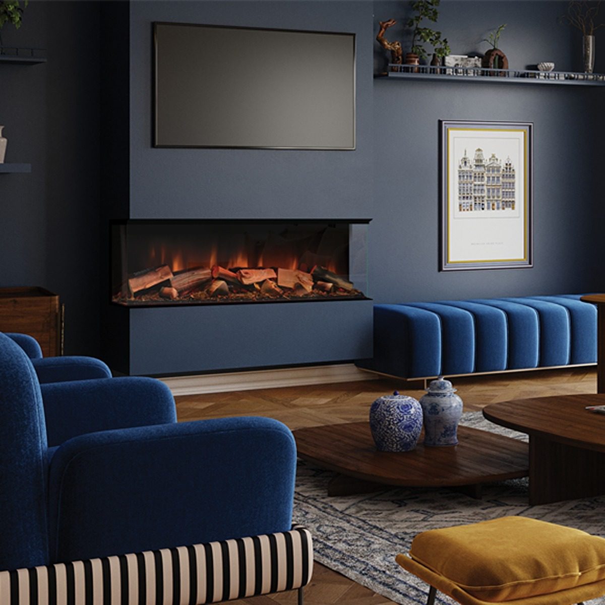 Evonic Halo 1500 Xt / Lita Xt Built In Electric Fire
