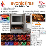 Evonic Halo 1500 Xt / Lita Xt Built In Electric Fire