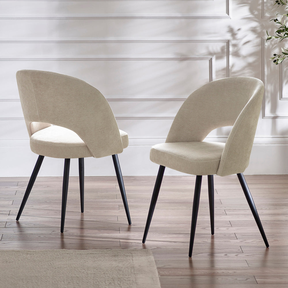 Ella Dining Chair (Set of 2) - Beige - ELL011