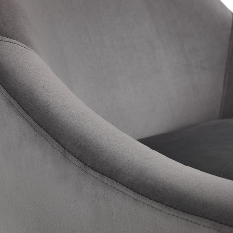 Elliot Arm Chair - Grey - ELL301