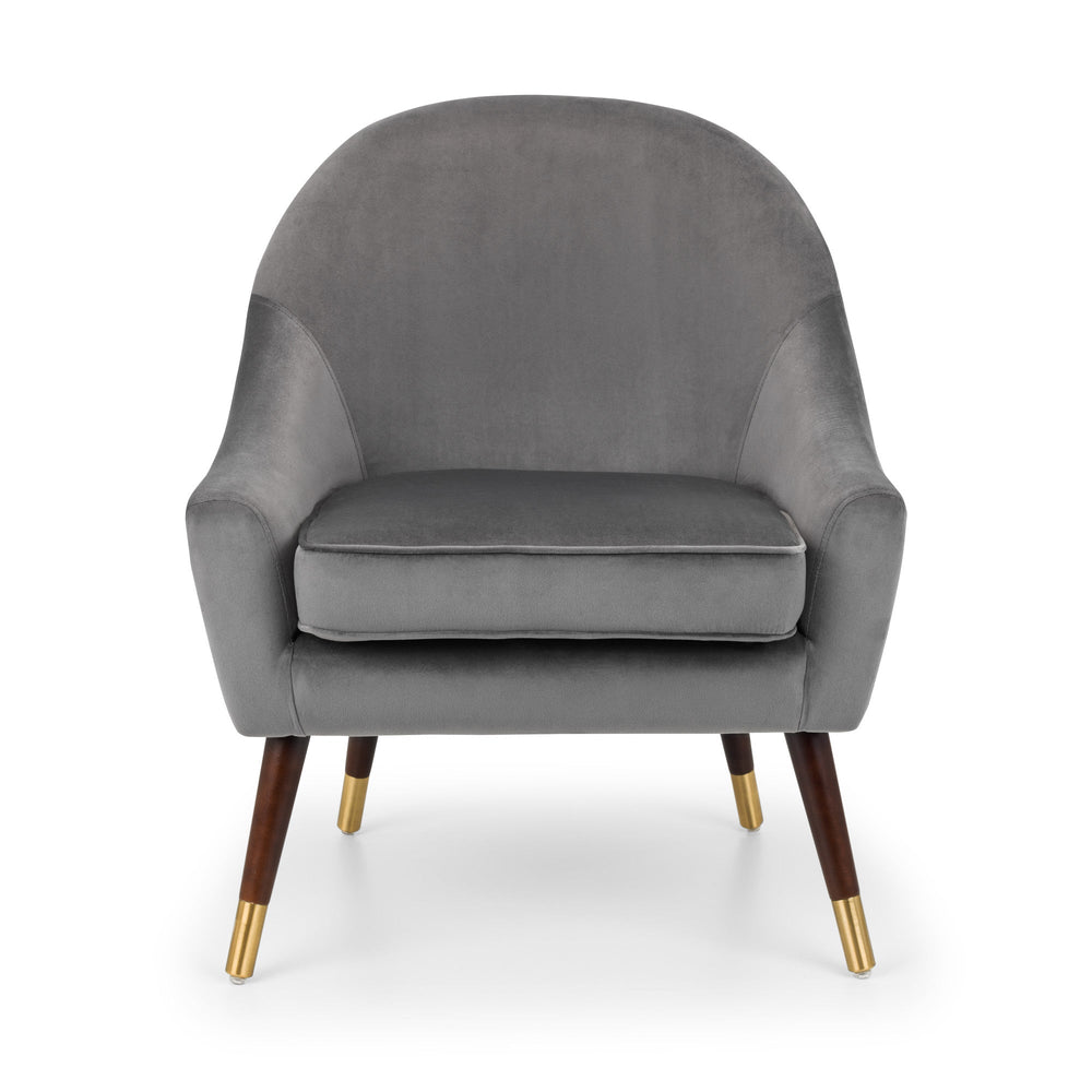 Elliot Arm Chair - Grey - ELL301