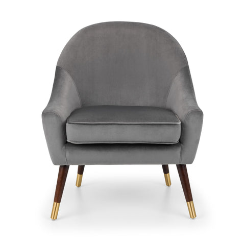 Elliot Arm Chair - Grey - ELL301