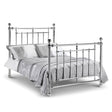 Empress Chrome Bed - Silver / Double - EMP001
