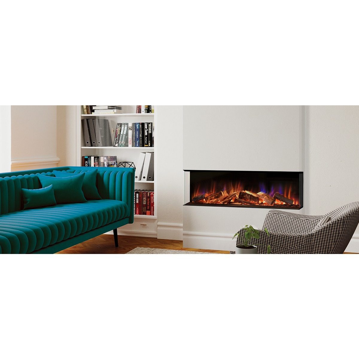 Evonic E-Lectra 1250 Glass Fronted Fire