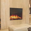 Evonic E600Gf Glass Fronted With Continental Log Set
