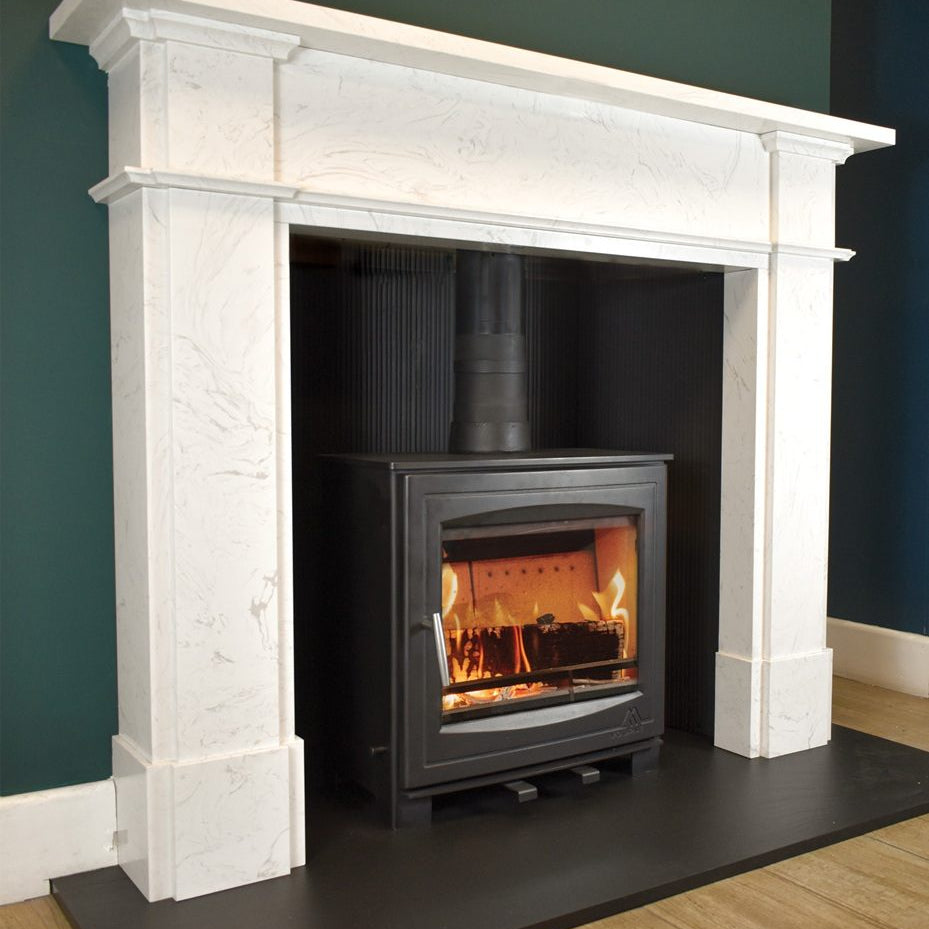 Mourne Eco 12 multi-fuel stove with cast iron door | Home Centre Direct UK