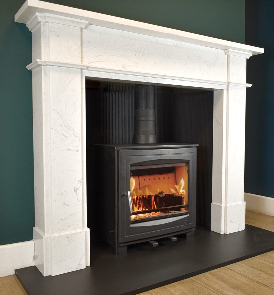 Mourne Eco 12 multi-fuel stove with cast iron door | Home Centre Direct UK