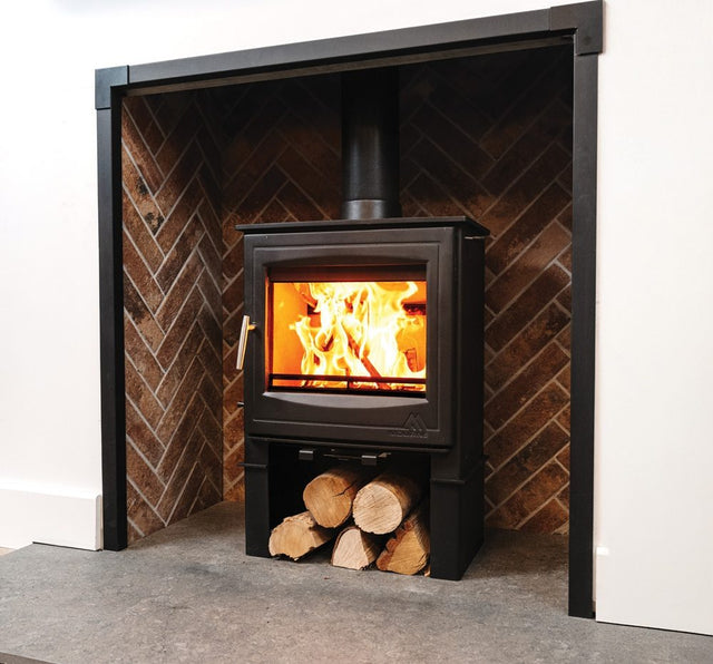 Mourne Eco 5 Wide Log Store outdoor firewood storage unit | Home Centre Direct UK