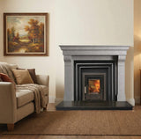 Mourne Eco Inset 400 stove installed in a modern living room setting