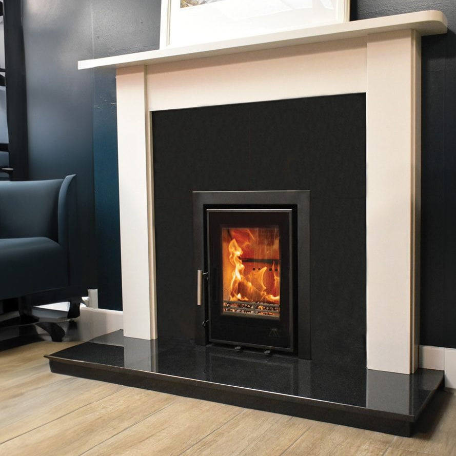 Mourne Eco Inset 400 stove with 3 sided frame | Home Centre Direct UK