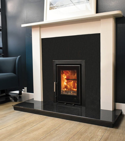 Mourne Eco Inset 400 stove with 3 sided frame | Home Centre Direct UK